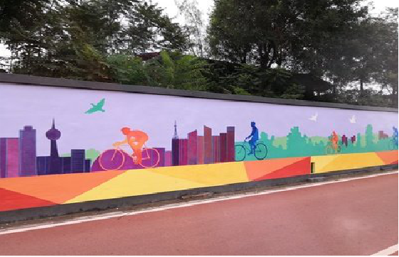 宜丰墙体彩绘-围墙