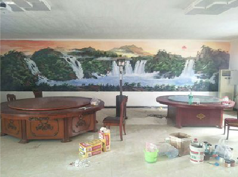 宜丰墙绘-写实风景