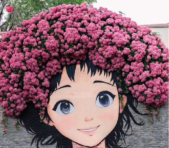 宜丰墙体彩绘-网红墙打卡