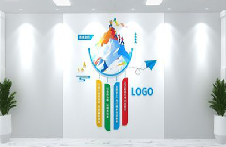 宜丰公司企业形象墙的工艺材料有哪些？