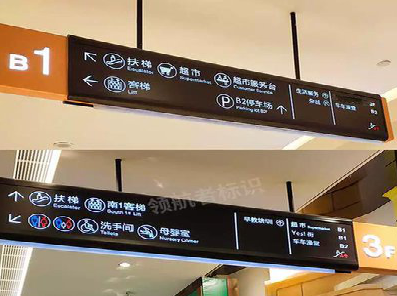 宜丰如何通过商场标识牌引导客流分布？