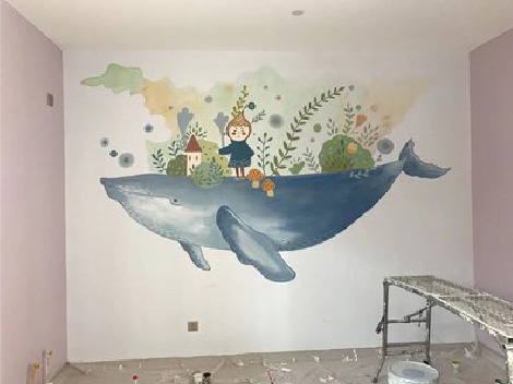 宜丰手绘墙的特点及优势。